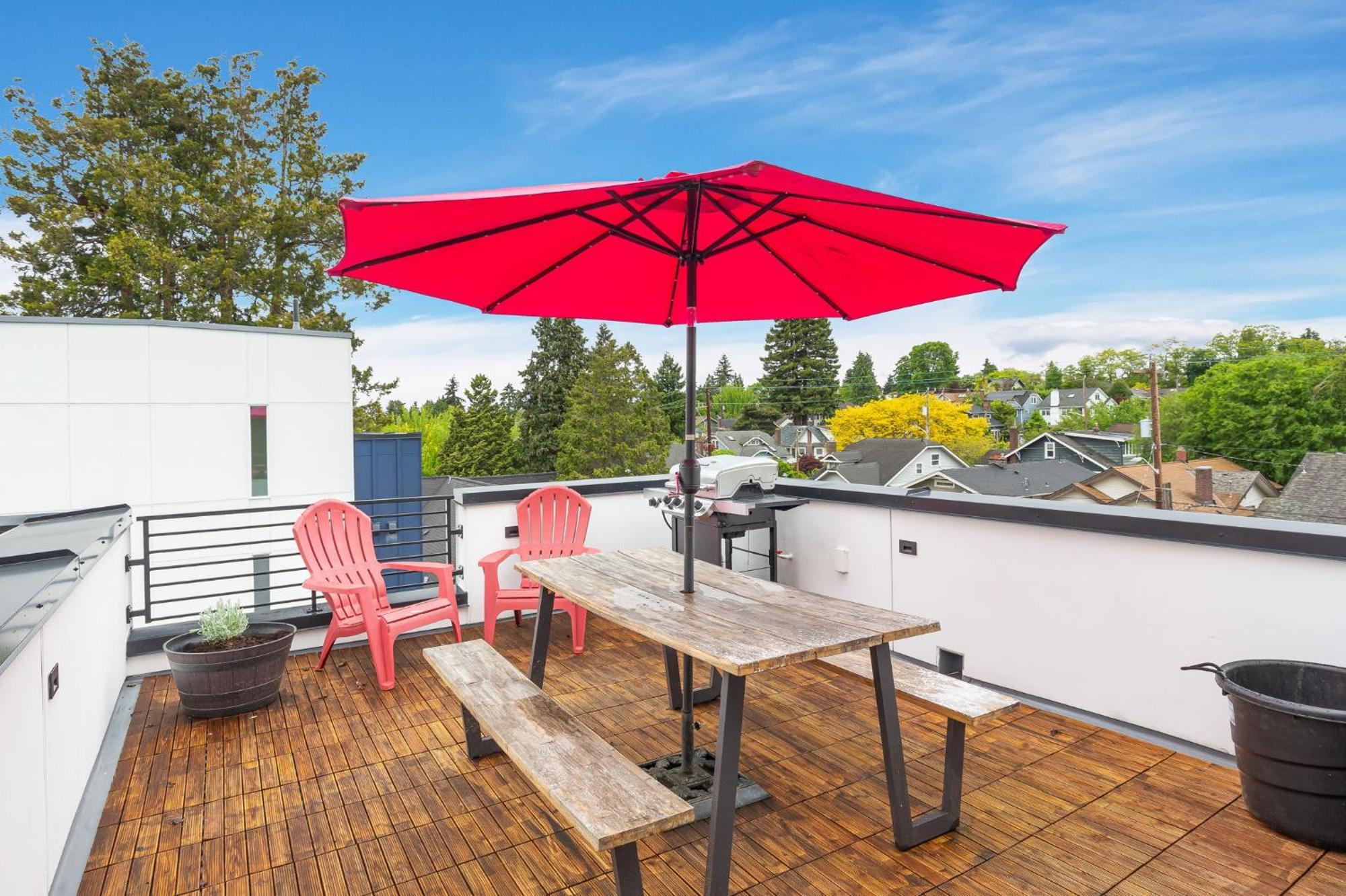 Stylish Townhouse Near Seattle Attractions Villa Eksteriør billede