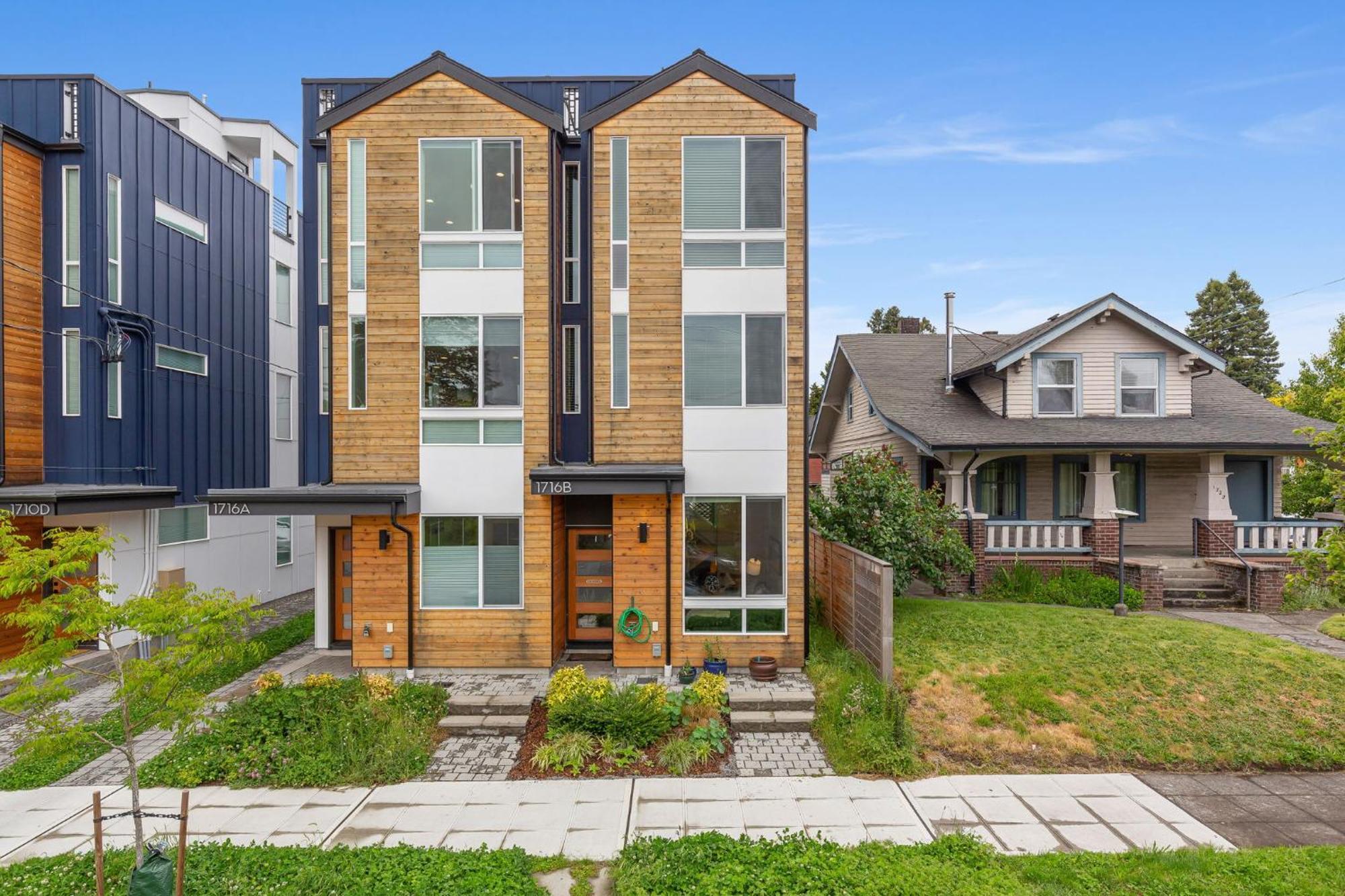 Stylish Townhouse Near Seattle Attractions Villa Eksteriør billede
