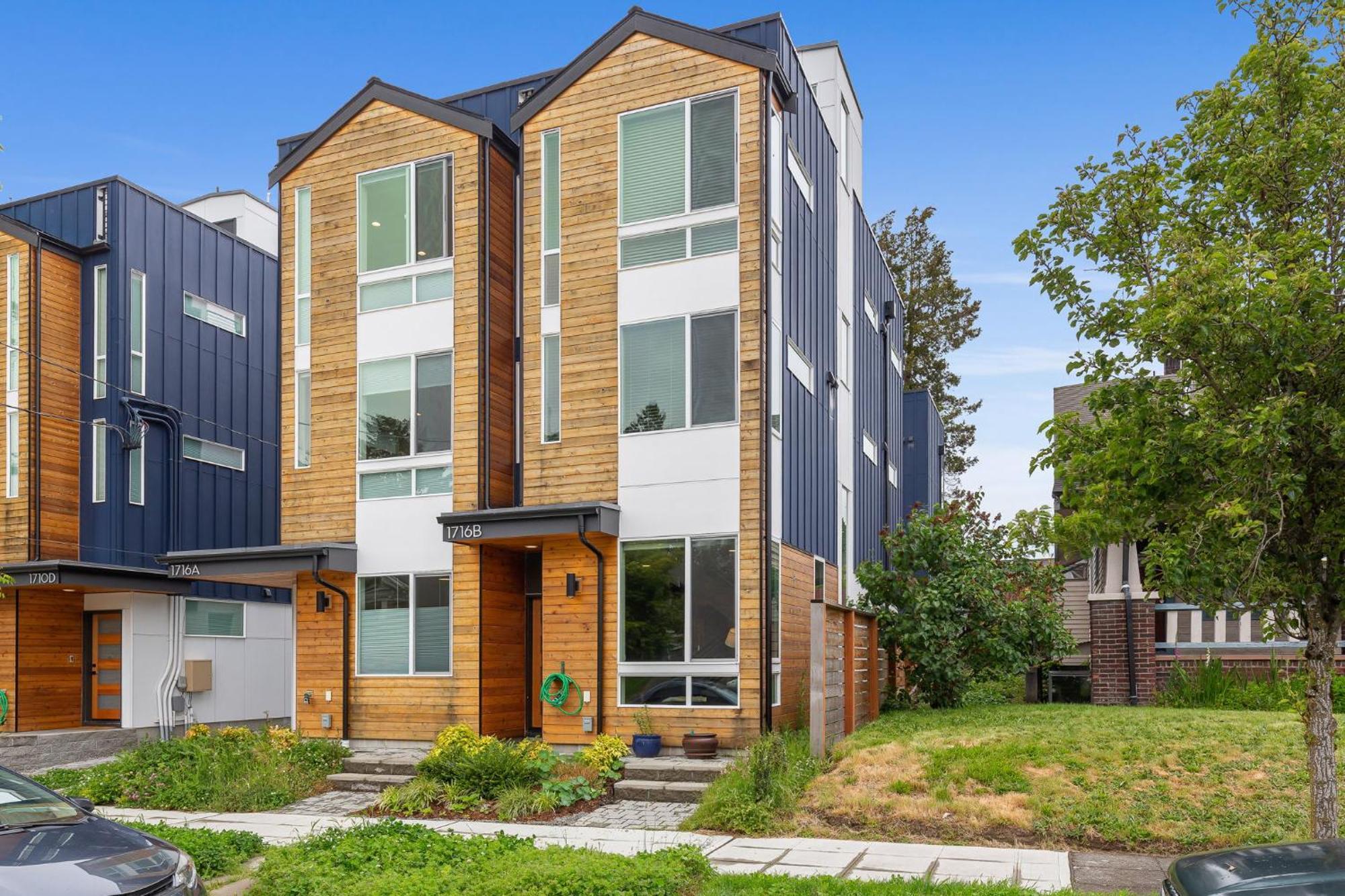 Stylish Townhouse Near Seattle Attractions Villa Eksteriør billede